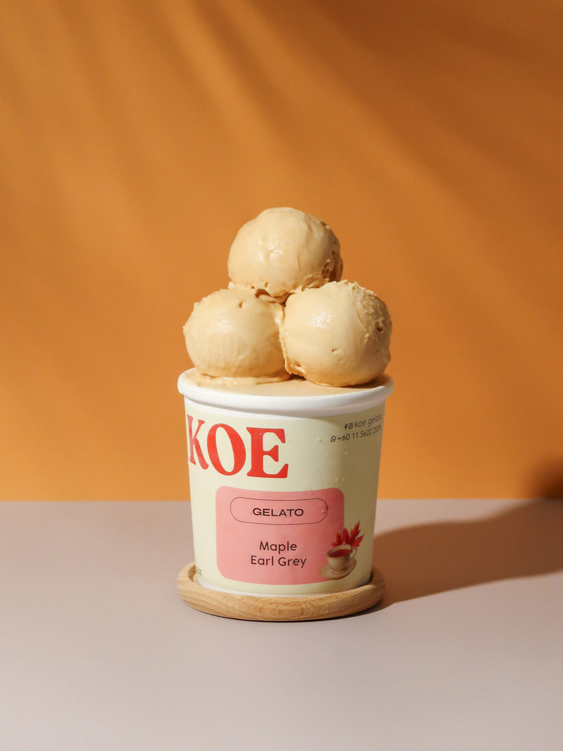 Earl grey ice cream