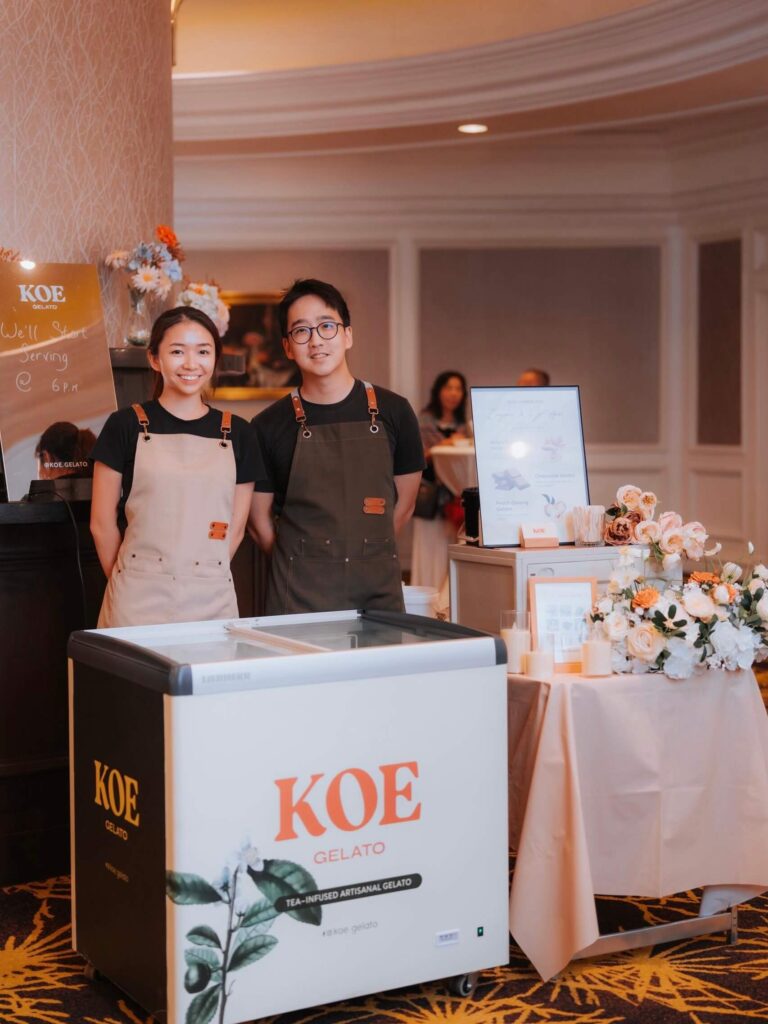 Ice cream catering in Ritz Carlton Kuala Lumpur