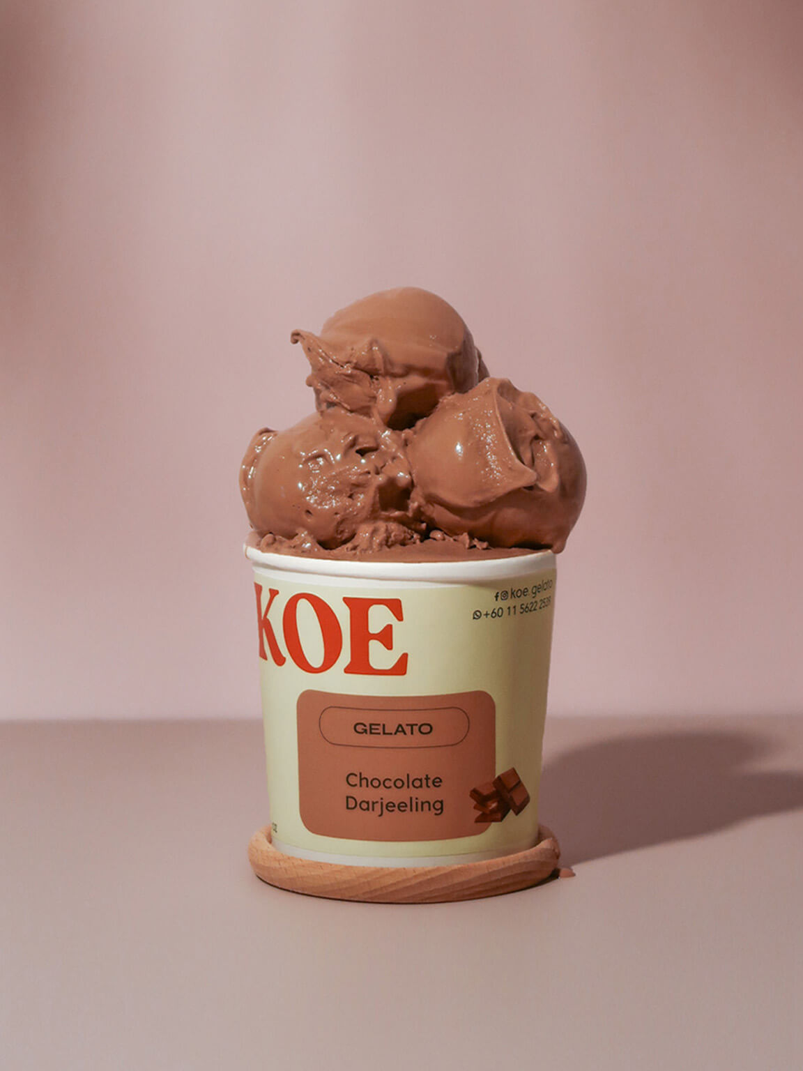 Chocolate Darjeeling Gelato
