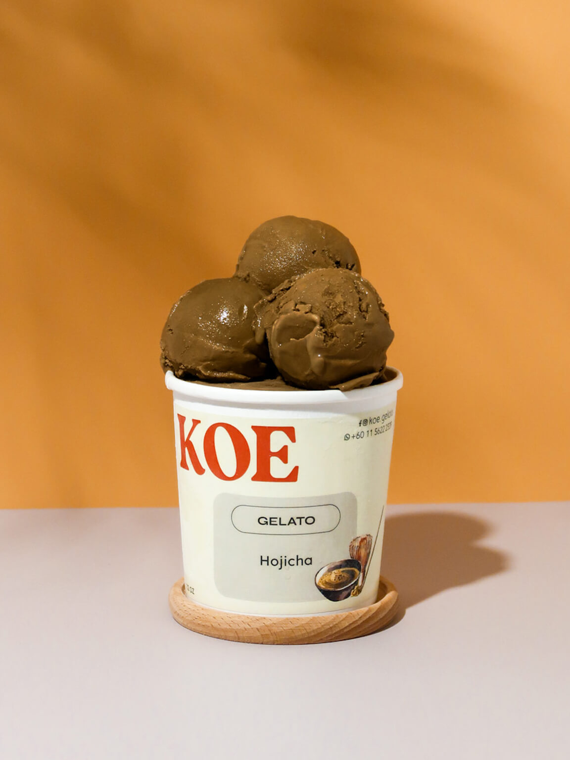 Hojicha Gelato